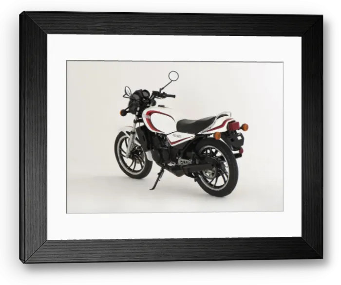 Framed Print : 1981 Yamaha RD250 LC. Creator: Unknown Framed Print : 1981 Yamaha RD250 LC. Creator: Unknown