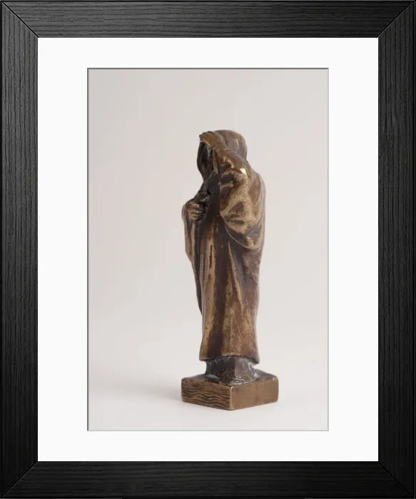 Framed Print : St. Christopher car mascot by Charles Sykes. Creator: Charles Sykes Framed Print : St. Christopher car mascot by Charles Sykes. Creator: Charles Sykes
