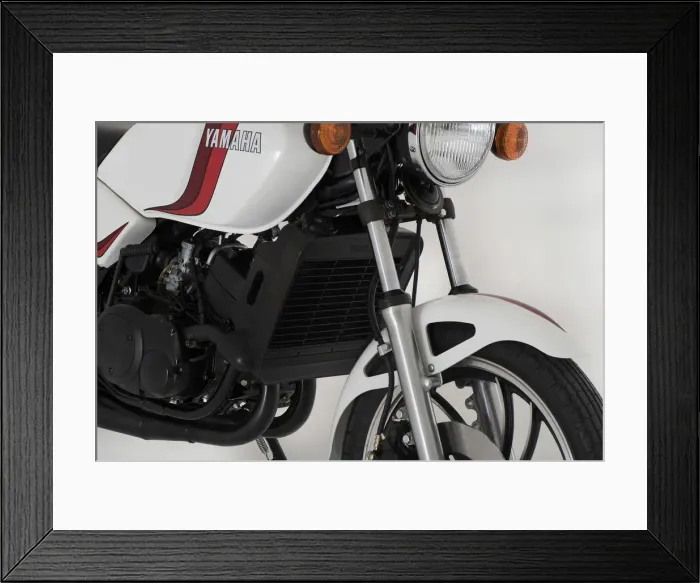 Framed Print : 1981 Yamaha RD250 LC. Creator: Unknown Framed Print : 1981 Yamaha RD250 LC. Creator: Unknown