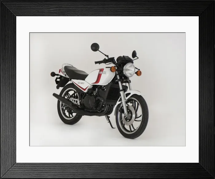 Framed Print : 1981 Yamaha RD250 LC. Creator: Unknown Framed Print : 1981 Yamaha RD250 LC. Creator: Unknown