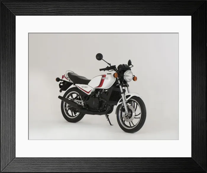 Framed Print : 1981 Yamaha RD250 LC. Creator: Unknown Framed Print : 1981 Yamaha RD250 LC. Creator: Unknown