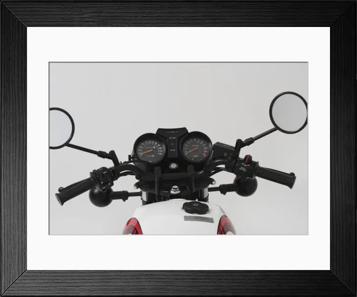 Framed Print : 1981 Yamaha RD250 LC. Creator: Unknown Framed Print : 1981 Yamaha RD250 LC. Creator: Unknown