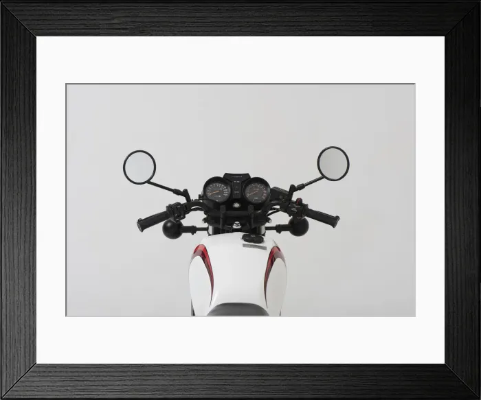 Framed Print : 1981 Yamaha RD250 LC. Creator: Unknown