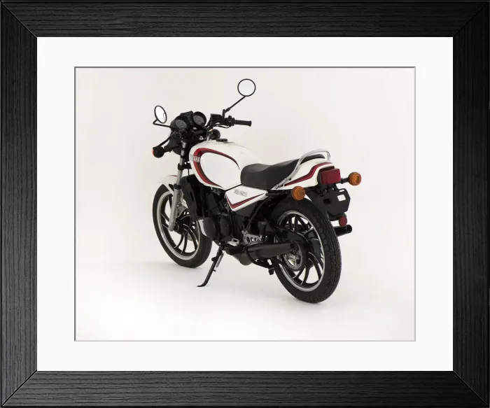 Framed Print : 1981 Yamaha RD250 LC. Creator: Unknown