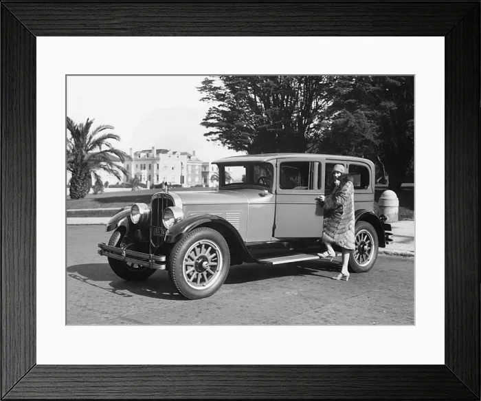 Framed Print : 1927 Chandler 8 cylinder. Creator: Unknown Framed Print : 1927 Chandler 8 cylinder. Creator: Unknown