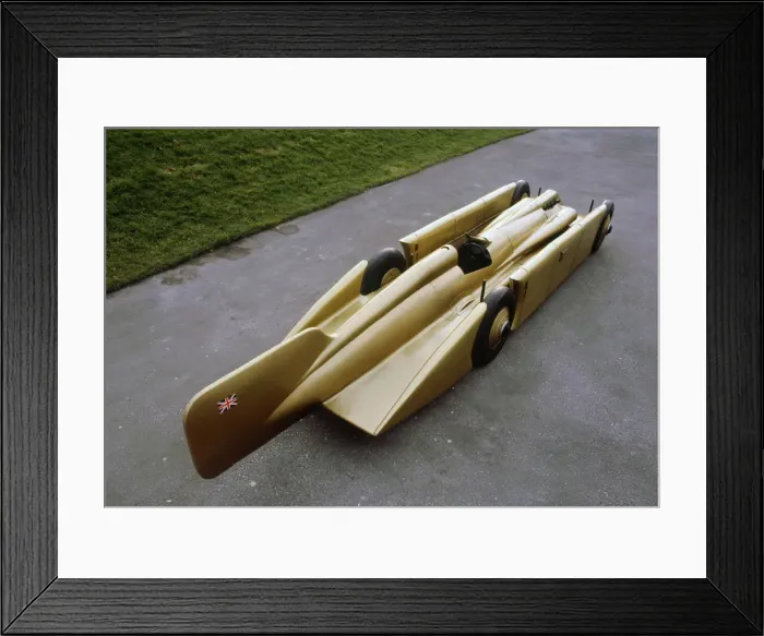 Framed Print : 1929 Golden Arrow rear view from above. Creator: Unknown Framed Print : 1929 Golden Arrow rear view from above. Creator: Unknown