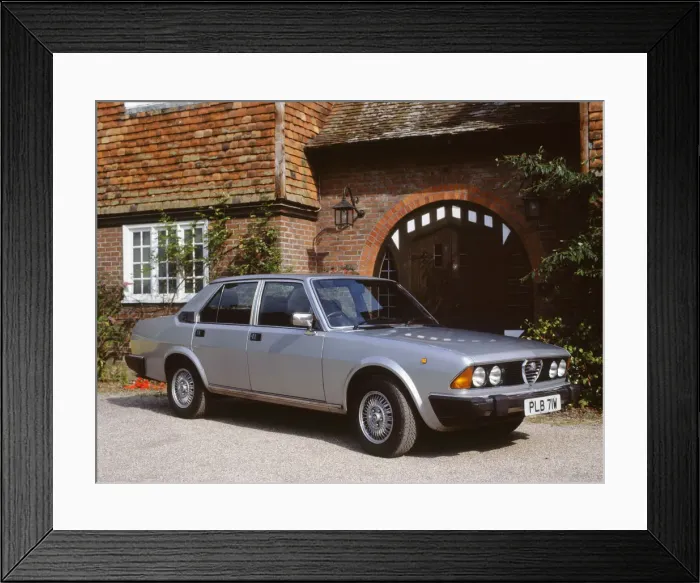 Framed Print : 1981 Alfa Romeo 6. Creator: Unknown Framed Print : 1981 Alfa Romeo 6. Creator: Unknown
