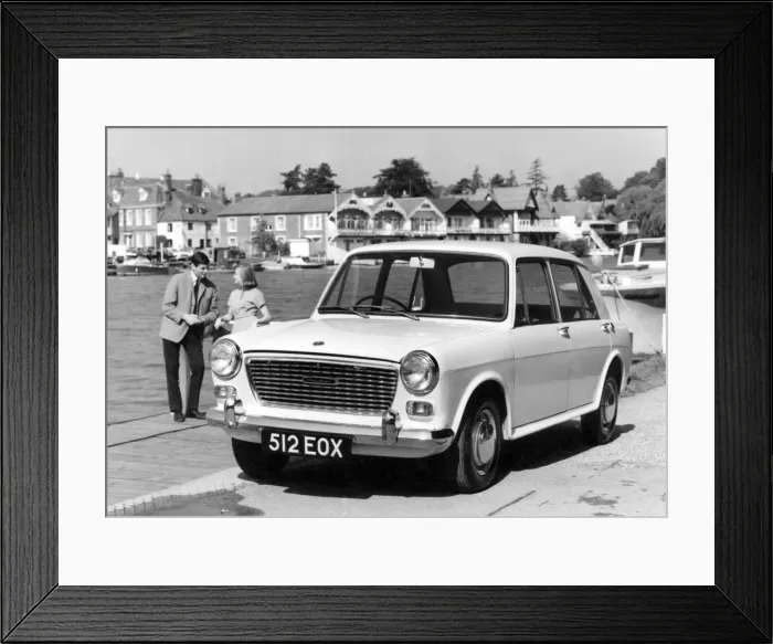 Framed Print : 1963 Austin 1100. Creator: Unknown Framed Print : 1963 Austin 1100. Creator: Unknown