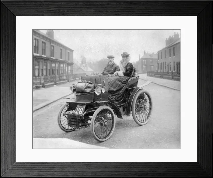 Framed Print : 1900 Thousand Mile Trial, Peugeot. Creator: Unknown Framed Print : 1900 Thousand Mile Trial, Peugeot. Creator: Unknown