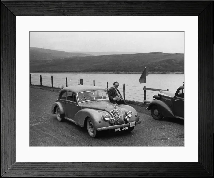 Framed Print : 1949 AC 2 litre two door saloon. Creator: Unknown Framed Print : 1949 AC 2 litre two door saloon. Creator: Unknown