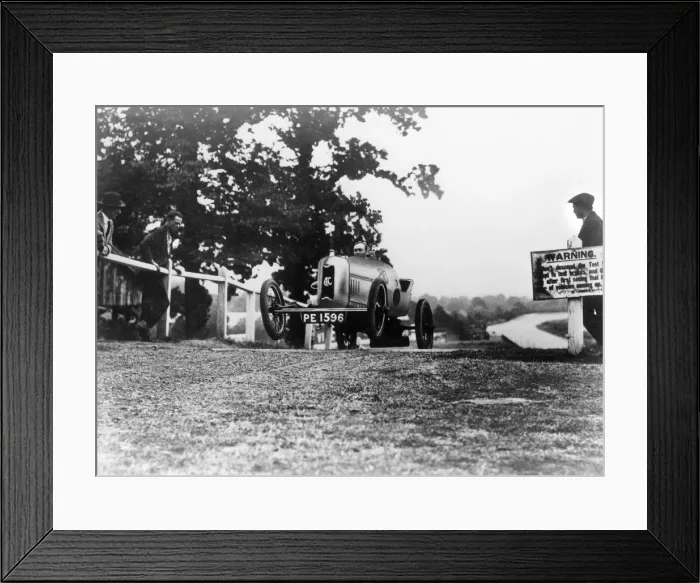 Framed Print : 1925 AC 12-40 on Brooklands test hill. Creator: Unknown Framed Print : 1925 AC 12-40 on Brooklands test hill. Creator: Unknown