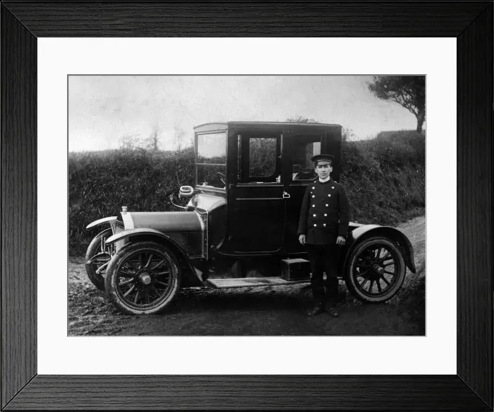 Framed Print : 1912 Wolseley Coupe. Creator: Unknown Framed Print : 1912 Wolseley Coupe. Creator: Unknown