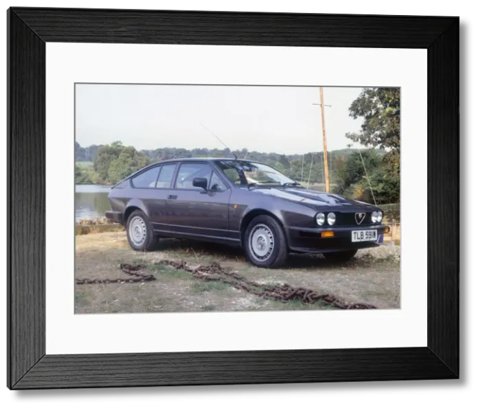 Framed Print : 1981 Alfa Romeo GTV6. Creator: Unknown Framed Print : 1981 Alfa Romeo GTV6. Creator: Unknown