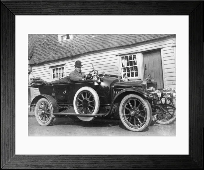 Framed Print : 1912 Singer 20hp. Creator: Unknown Framed Print : 1912 Singer 20hp. Creator: Unknown