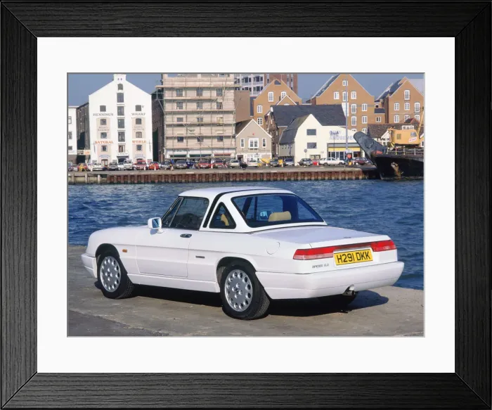 Framed Print : 1991 Alfa Romeo 2000 Spyder. Creator: Unknown Framed Print : 1991 Alfa Romeo 2000 Spyder. Creator: Unknown