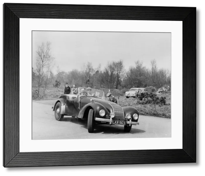 Framed Print : Allard L type, London Motor Club Little Rally 18th March 1953. Creator: Unknown Framed Print : Allard L type, London Motor Club Little Rally 18th March 1953. Creator: Unknown