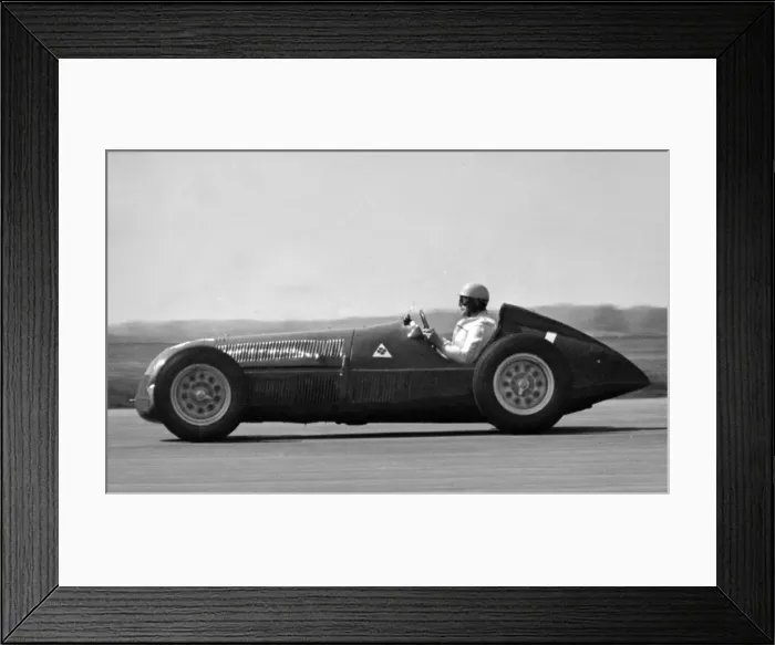 Framed Print : 1950 Alfa Romeo 158, Reg Parnell. Creator: Unknown Framed Print : 1950 Alfa Romeo 158, Reg Parnell. Creator: Unknown