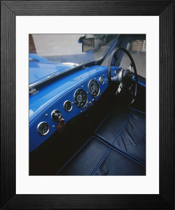 Framed Print : 1951 Allard K2 dashboard. Creator: Unknown Framed Print : 1951 Allard K2 dashboard. Creator: Unknown
