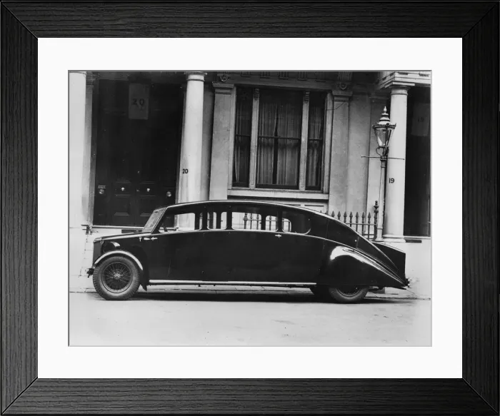 Framed Print : 1932 Burney Streamline, Lycoming engine. Creator: Unknown Framed Print : 1932 Burney Streamline, Lycoming engine. Creator: Unknown