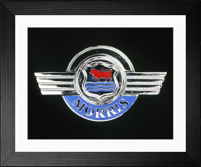 Framed Print : Morris badge. Creator: Unknown Framed Print : Morris badge. Creator: Unknown