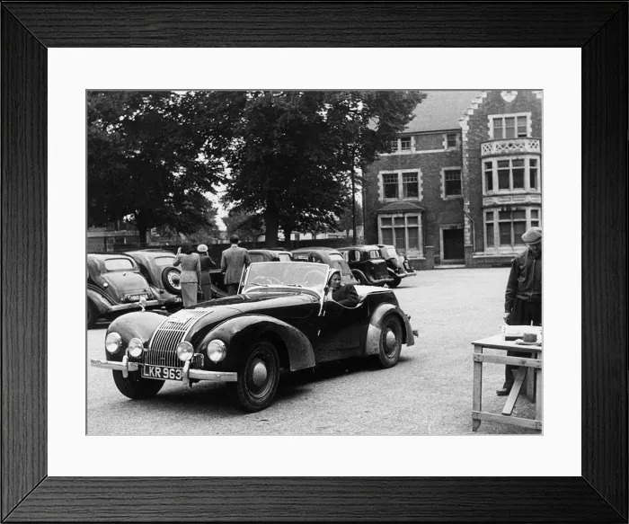 Framed Print : 1949 Allard L type Welsh Rally, 12th July 1952. Creator: Unknown Framed Print : 1949 Allard L type Welsh Rally, 12th July 1952. Creator: Unknown
