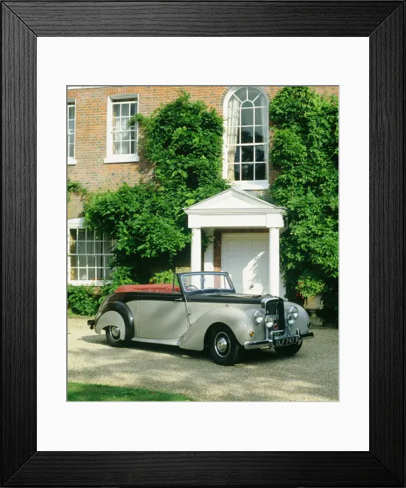 Framed Print : 1953 Alvis TA21. Creator: Unknown Framed Print : 1953 Alvis TA21. Creator: Unknown
