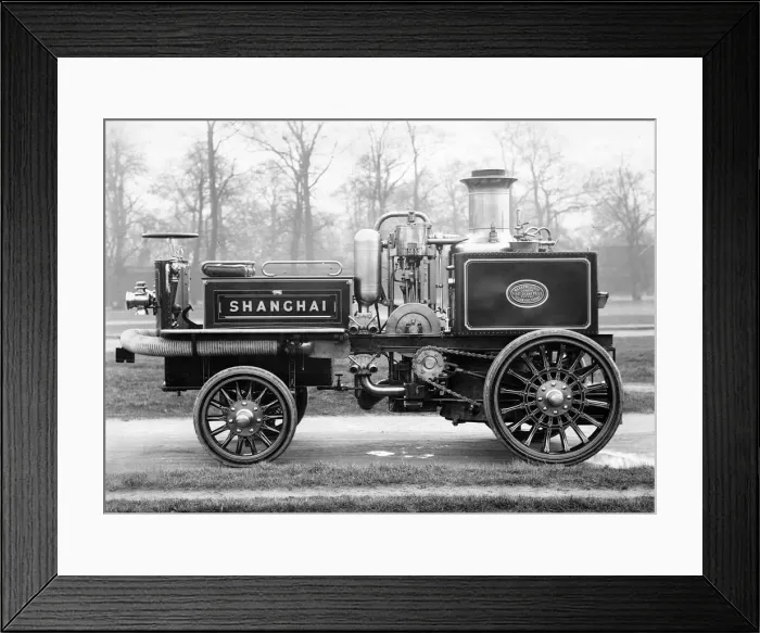 Framed Print : 1904 Merryweather Fire King. Creator: Unknown Framed Print : 1904 Merryweather Fire King. Creator: Unknown