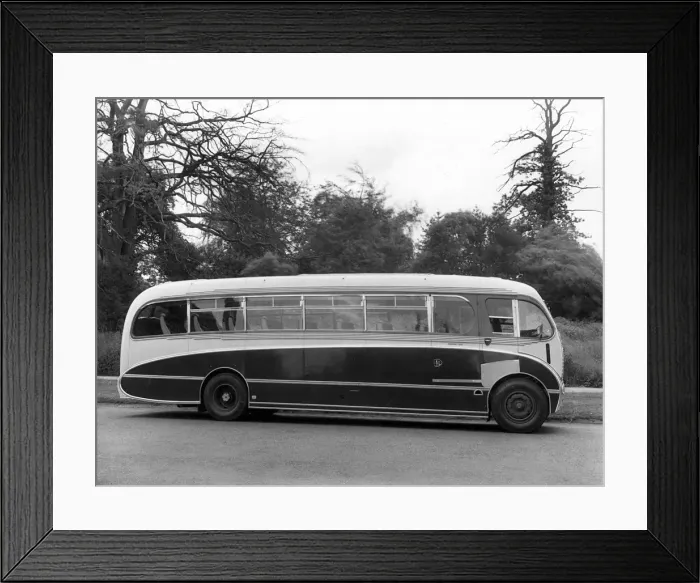 Framed Print : 1958 Daimler D650 coach. Creator: Unknown Framed Print : 1958 Daimler D650 coach. Creator: Unknown
