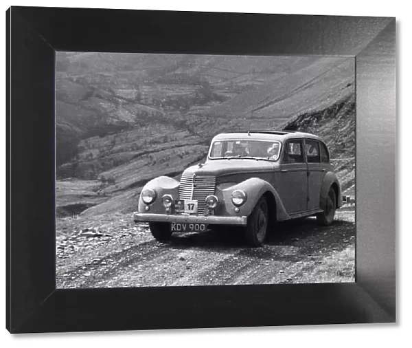 Armstrong Siddeley Lancaster on 1949 R. A. C. Rally. Creator: Unknown