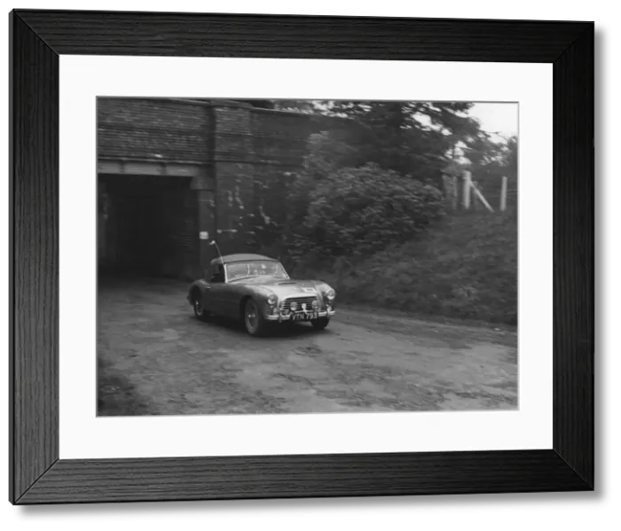 Framed Print : Swallow Doretti, London Rally 1956. Creator: Unknown Framed Print : Swallow Doretti, London Rally 1956. Creator: Unknown