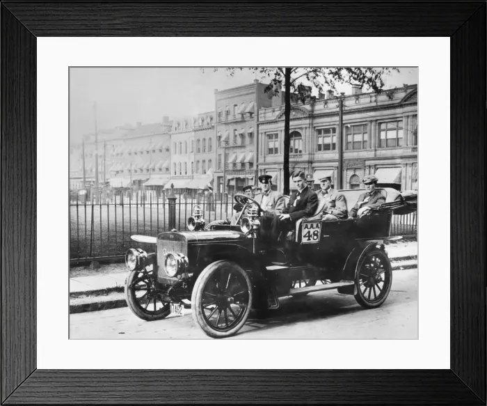 Framed Print : 1906 Cleveland Model H. Creator: Unknown