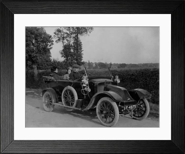 Framed Print : 1913 Arrol-Johnston 18hp. Creator: Unknown Framed Print : 1913 Arrol-Johnston 18hp. Creator: Unknown