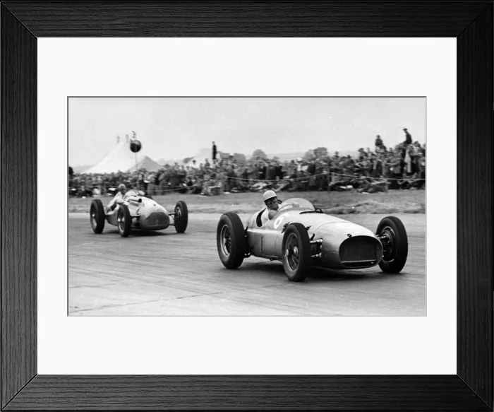 Framed Print : 1951 BRM V16, Reg Parnell at Goodwood. Creator: Unknown Framed Print : 1951 BRM V16, Reg Parnell at Goodwood. Creator: Unknown