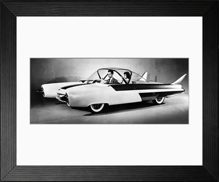 Framed Print : 1954 Ford FX Atmos concept car. Creator: Unknown Framed Print : 1954 Ford FX Atmos concept car. Creator: Unknown