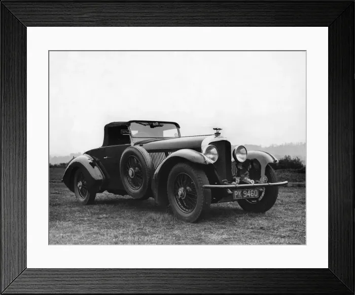 Framed Print : 1929 Bentley Speed Six sports 2 seater. Creator: Unknown Framed Print : 1929 Bentley Speed Six sports 2 seater. Creator: Unknown