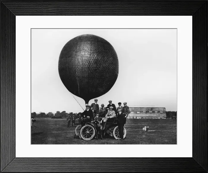 Framed Print : S. F. Cody in Brown at airfield. Creator: Unknown Framed Print : S. F. Cody in Brown at airfield. Creator: Unknown
