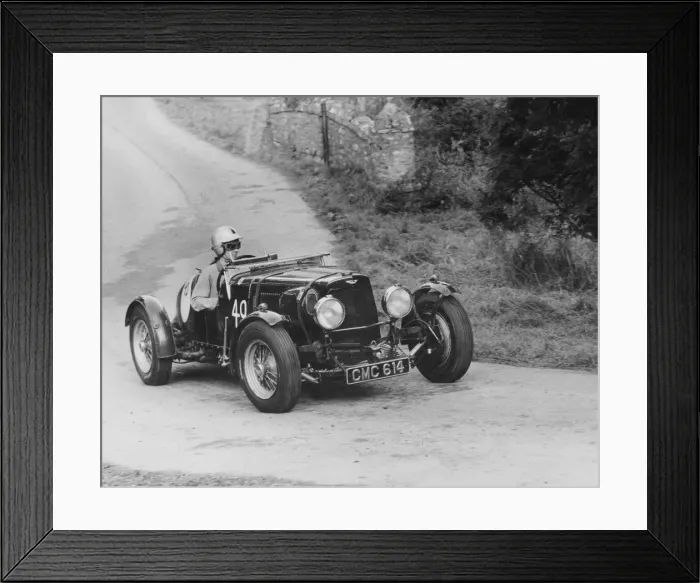 Framed Print : 1935 Aston Martin Ulster. Creator: Unknown Framed Print : 1935 Aston Martin Ulster. Creator: Unknown