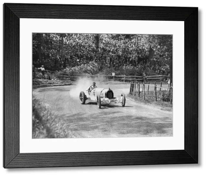 Framed Print : 1930 Austro-Daimler, Hans von Stuck at Shelsley Walsh. Creator: Unknown Framed Print : 1930 Austro-Daimler, Hans von Stuck at Shelsley Walsh. Creator: Unknown