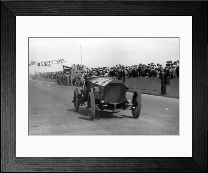 Framed Print : Chitty Chitty Bang Bang with Count Louis Zborowski at Southsea speed trials. Creator: Unknown Framed Print : Chitty Chitty Bang Bang with Count Louis Zborowski at Southsea speed trials. Creator: Unknown