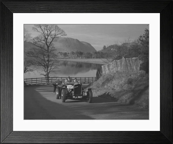 Framed Print : Atalanta driven by Crump on 1952 Daily Express National Rally. Creator: Unknown Framed Print : Atalanta driven by Crump on 1952 Daily Express National Rally. Creator: Unknown
