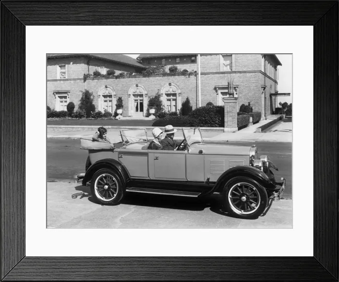 Framed Print : 1928 Chandler 6 cylinder. Creator: Unknown Framed Print : 1928 Chandler 6 cylinder. Creator: Unknown