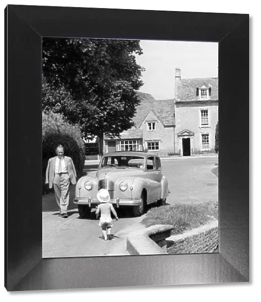 1949 Austin A70 Hampshire. Creator: Unknown