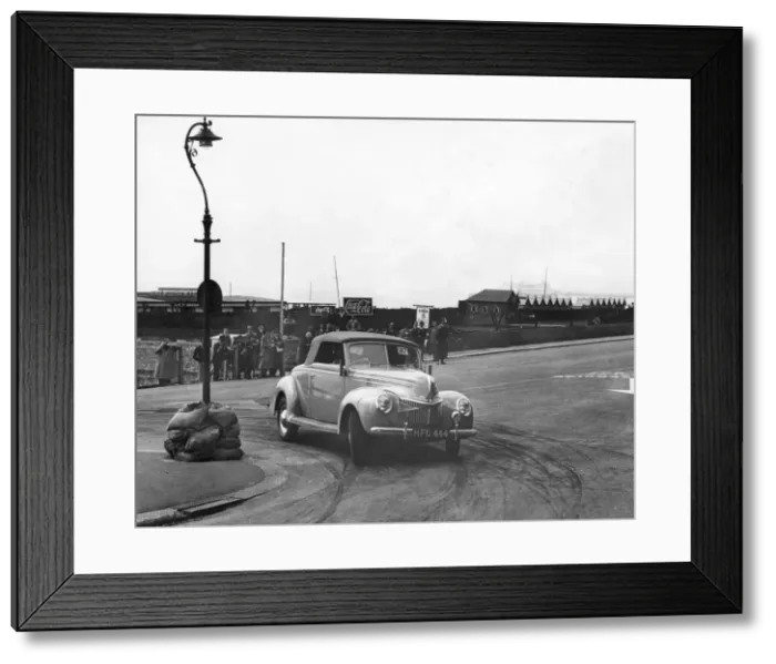 Framed Print : 1939 Ford Model 91A V8 on R. A. C. Rally. Creator: Unknown Framed Print : 1939 Ford Model 91A V8 on R. A. C. Rally. Creator: Unknown