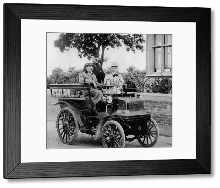 Framed Print : 1898 Daimler Wagonette. Creator: Unknown Framed Print : 1898 Daimler Wagonette. Creator: Unknown