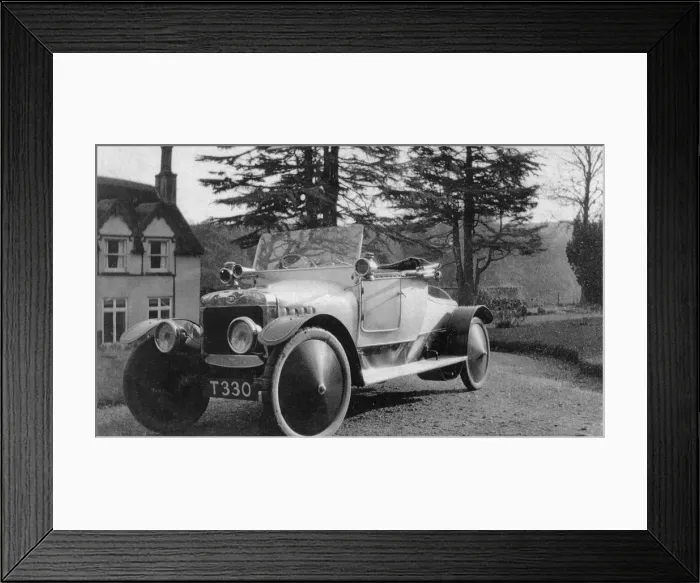 Framed Print : G. W. K with oil lights. Creator: Unknown Framed Print : G. W. K with oil lights. Creator: Unknown