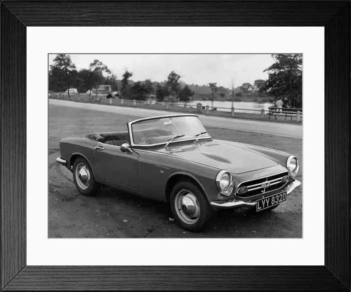 Framed Print : 1966 Honda S800. Creator: Unknown Framed Print : 1966 Honda S800. Creator: Unknown