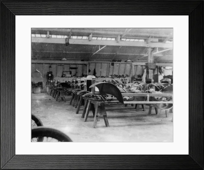 Framed Print : G. W. K. factory in Maidenhead, early 1920 s. Creator: Unknown Framed Print : G. W. K. factory in Maidenhead, early 1920 s. Creator: Unknown