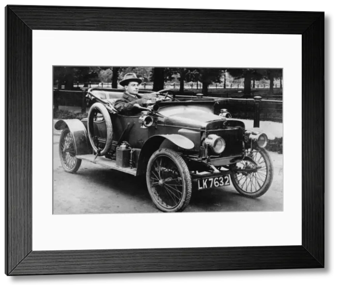 Framed Print : 1914 G. W. K. in Hyde Park. Creator: Unknown Framed Print : 1914 G. W. K. in Hyde Park. Creator: Unknown
