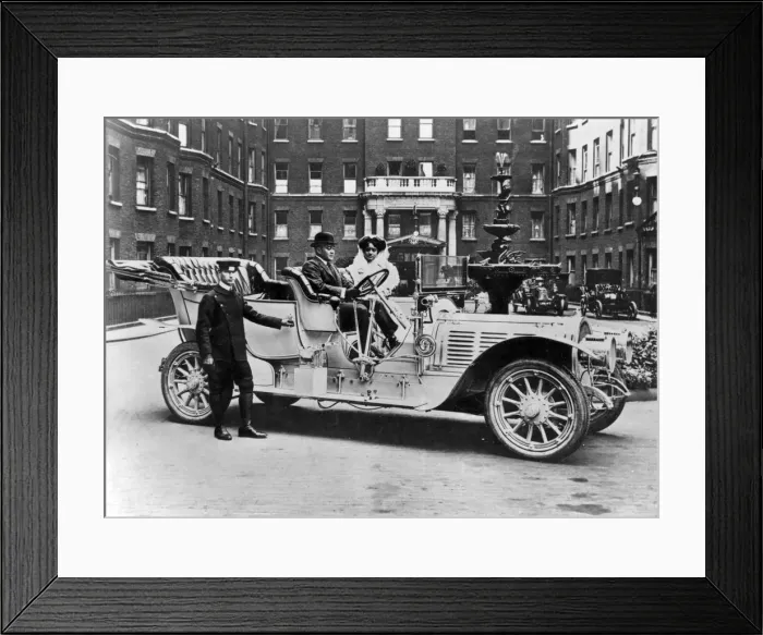 Framed Print : 1908 Delaunay-Belleville. Creator: Unknown Framed Print : 1908 Delaunay-Belleville. Creator: Unknown