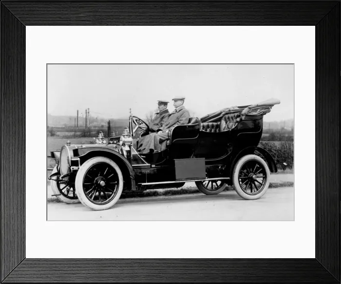 Framed Print : 1906 Delaunay-Belleville tourer. Creator: Unknown Framed Print : 1906 Delaunay-Belleville tourer. Creator: Unknown